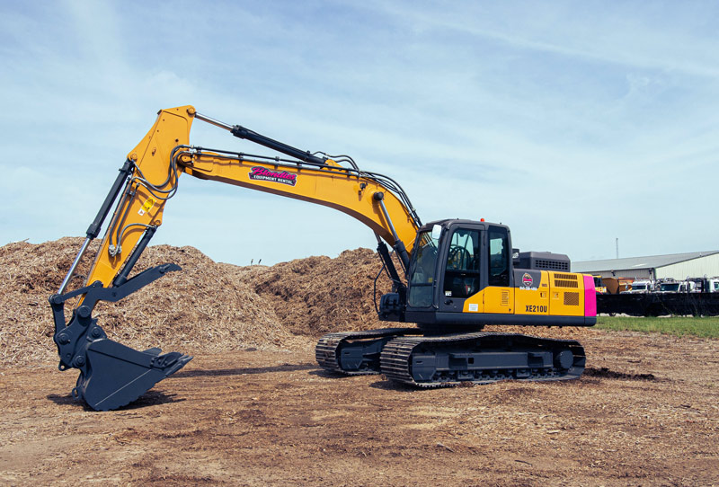 Blondies Equipment Rental Dallas Fort Worth Track Hoe