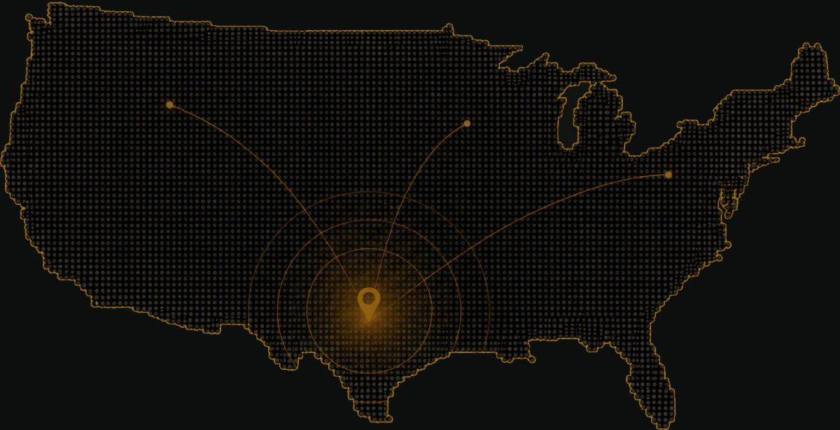 Blondies Equipment Rental Coverage Area Map