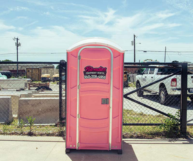 Portable Restroom for Building Projects